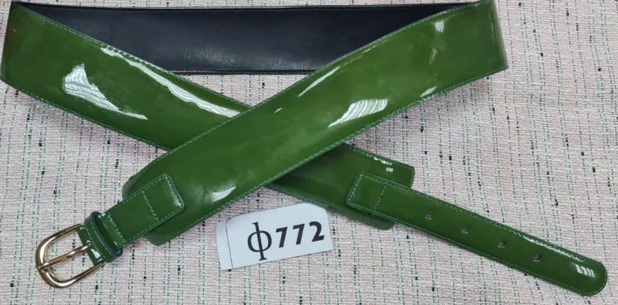 Ремень на талию 95-102 см, цвет зеленый